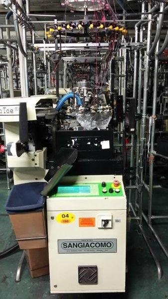 Sangiacomo, Fantasia F6 Lintoe, Socks Knitting Machine, Cylinder 3.75", 36 Gauge