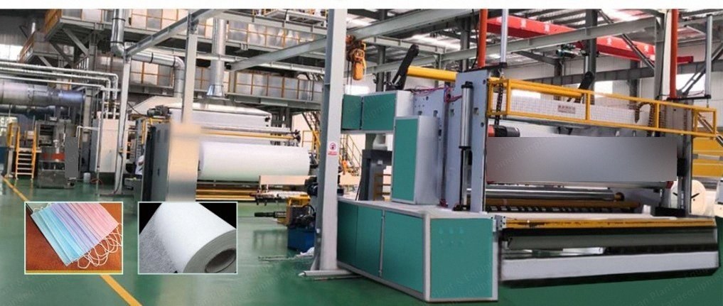 NovaStar, NN108, Meltblown Nonwoven Production Line, 1600mm Working Width, 15 to 200 GSM, 1814 kg/24h Max Output