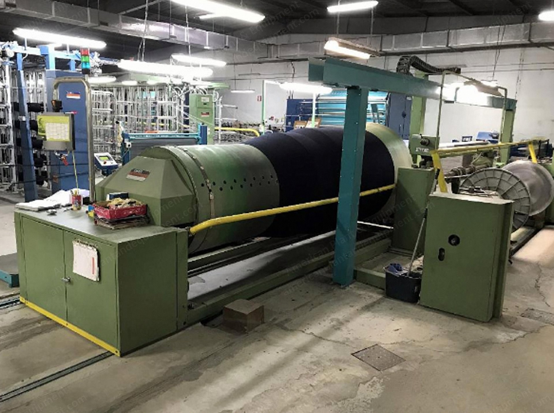 Benninger, Supertronic, 1990, Sectional Warping Machine, Working Width 2600mm, Beams 1000mm, Beaming Speed 800 m/min