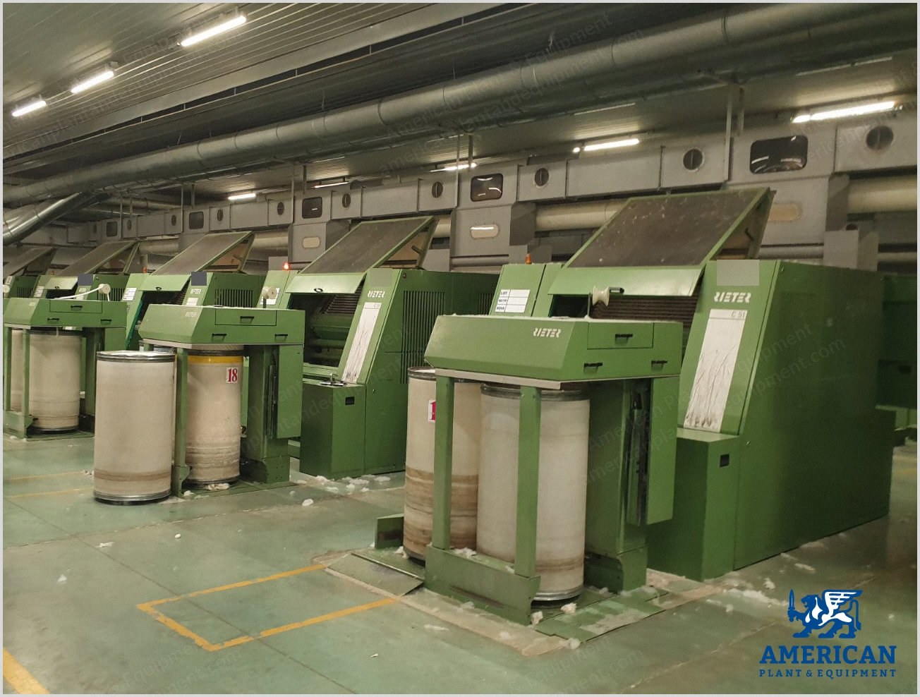 Rieter, C51, 2002-2004, Carding Machines
