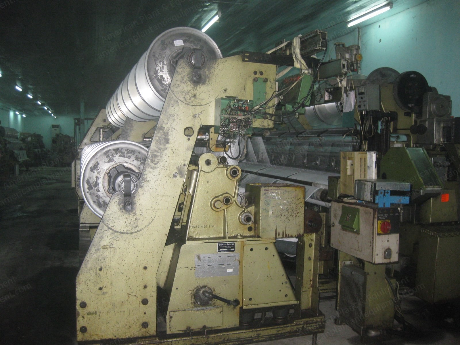 Karl Mayer, HKS2 and KS2, 1995-1997, Warp Knitting Machines, 4267mm (168 inch), 28E