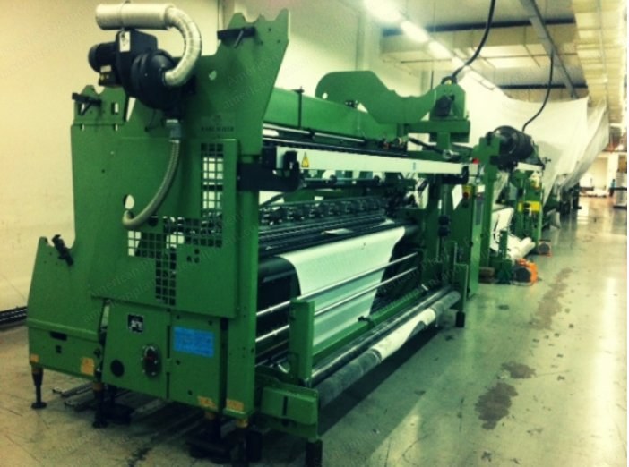 Karl Mayer, HKS 3-1, 3300mm (130") Width, E32, 2400 RPM Warp Knitting Machine