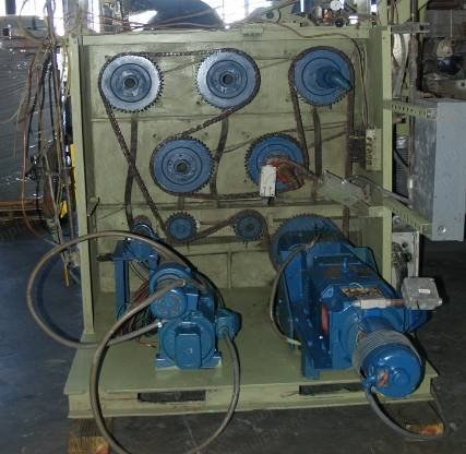 Sterling, Extrusion Line, 1982, 4.5-inch Screw, 300 kg/hr Capacity, 56-inch Die Width