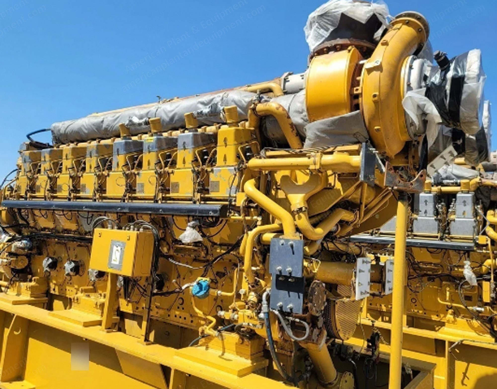 Caterpillar, C280-3616, 2006, 4.4 MW, 5500 kVA, 5733 HP Diesel Generator Set