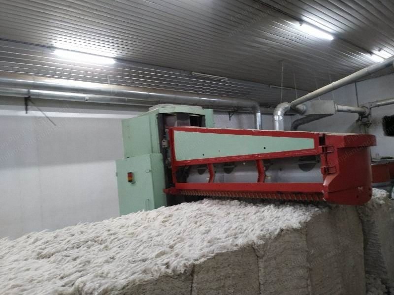 Rieter, Rotor Spinning Open End Line, 2007, 2200 Rotors, 5x R40 Spinning Frames