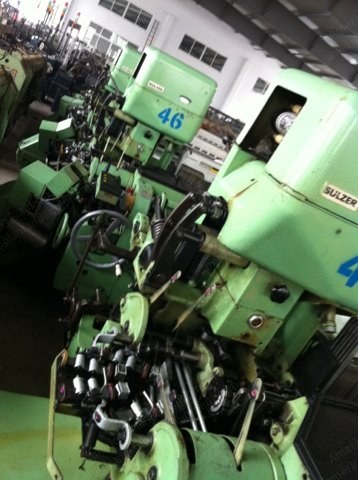 Sulzer, PU, 1900mm, Cam Shedding, 4 Colors, 6 to 8 Heald Frames