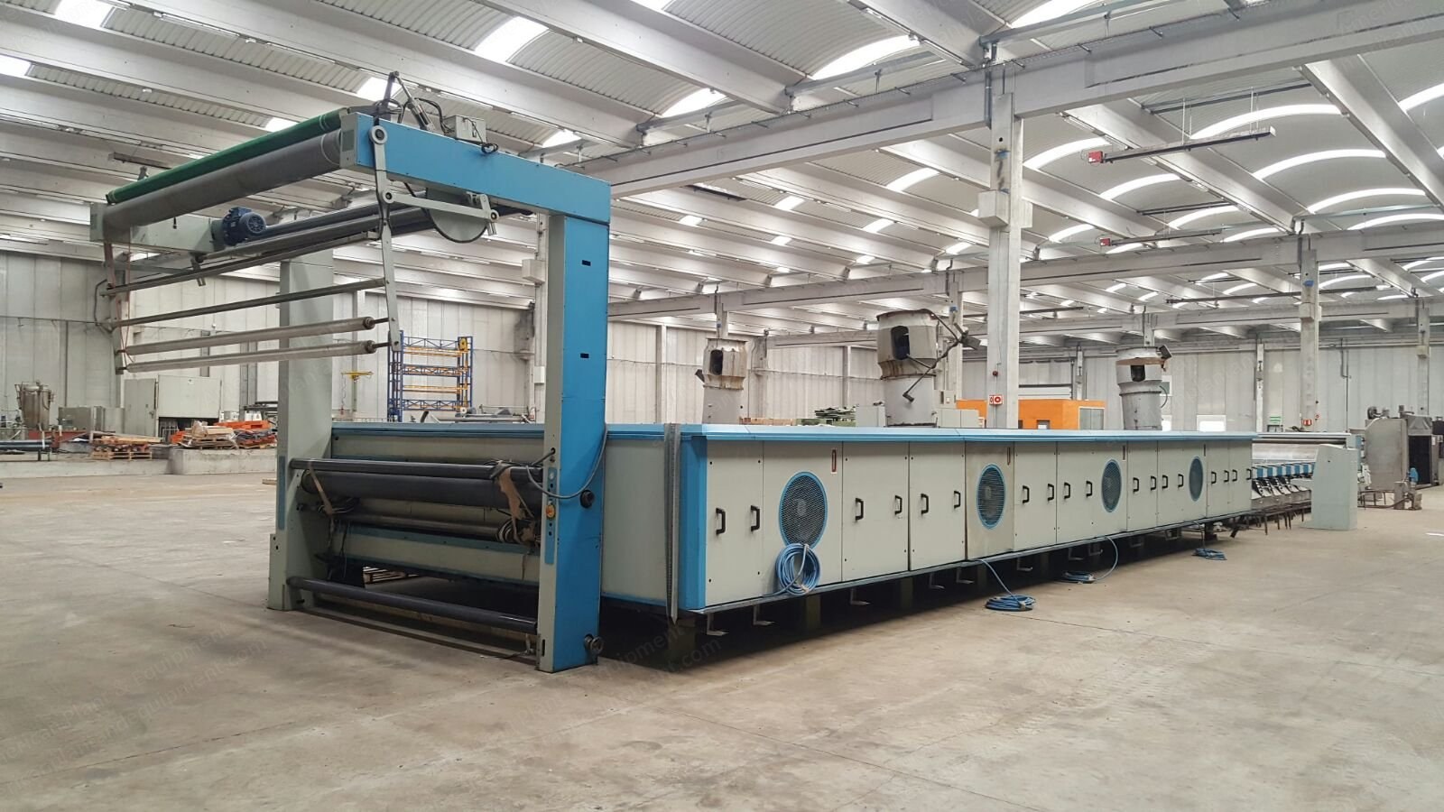 Reggiani, Futura, 1995, 3200mm Working Width, 12 Colors, 4 Chambers Oil Heated Dryer