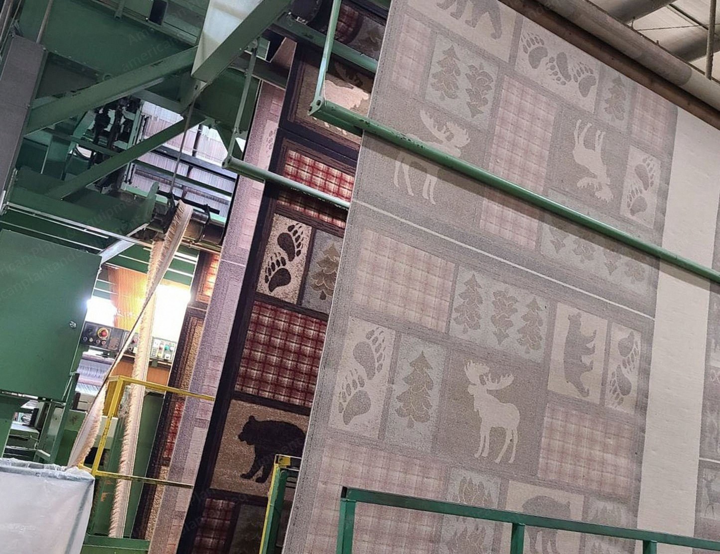 CRM, CRM 72-400, 1995, 4000mm Width, 8 Colors, 8 Frame, Electronic Jacquard