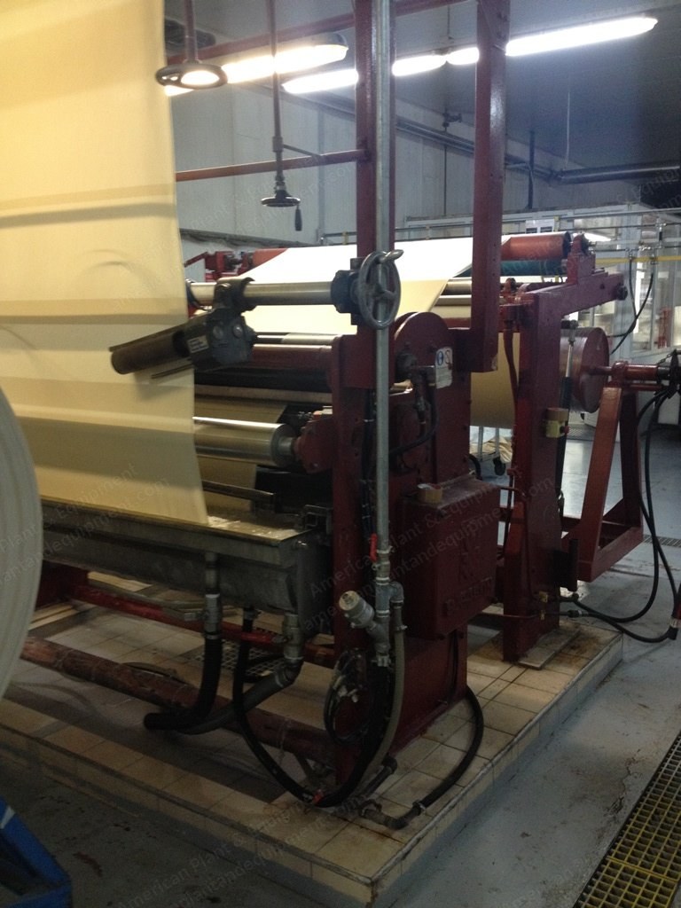 Kuster, Dyeing Padder, 1996, 1850mm Working Width, Horizontal Type Cylinder
