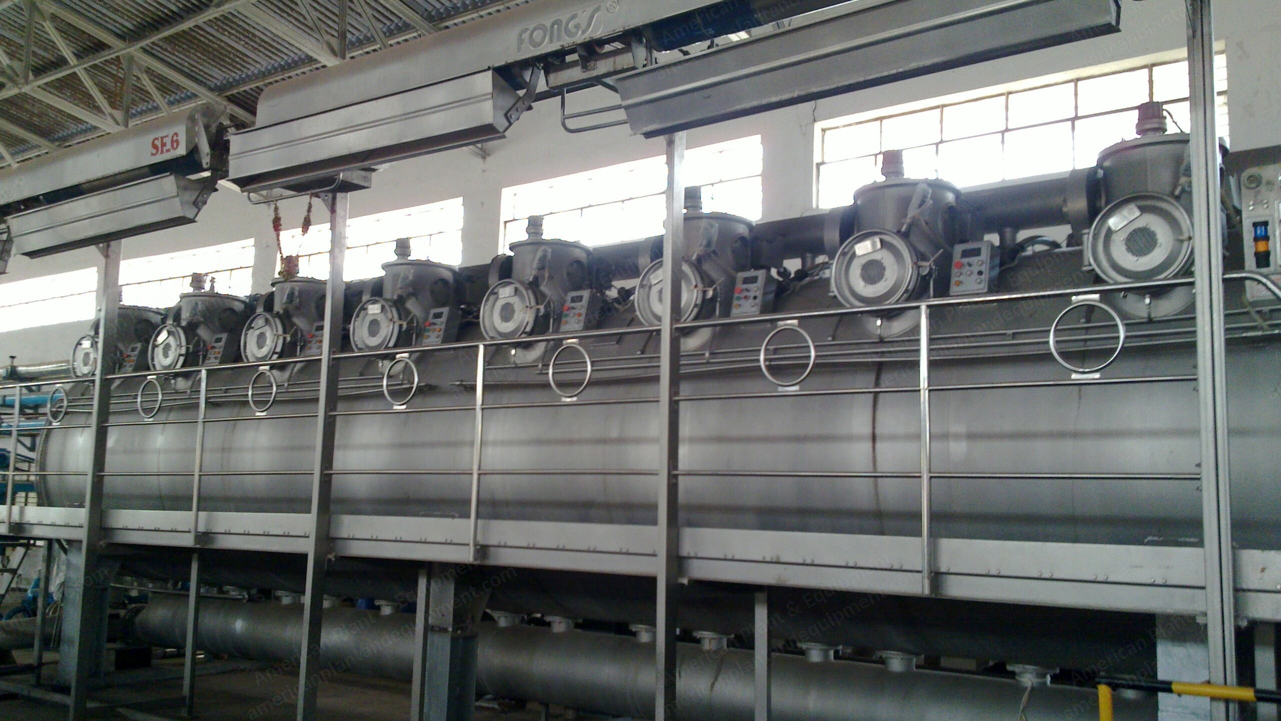 Fongs, 2006, High Temperature High Pressure Dyer, 8 Port, 2000kg Capacity