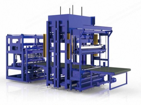 NovaStar, FH118, Block Foam Compression Rolling System, 120 Ton, 2300x2600x1300mm Max Foam Size