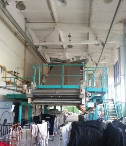 Bruckner Conveyor Dryer, 1998, 2000mm, 2 Chambers, Gas Heated