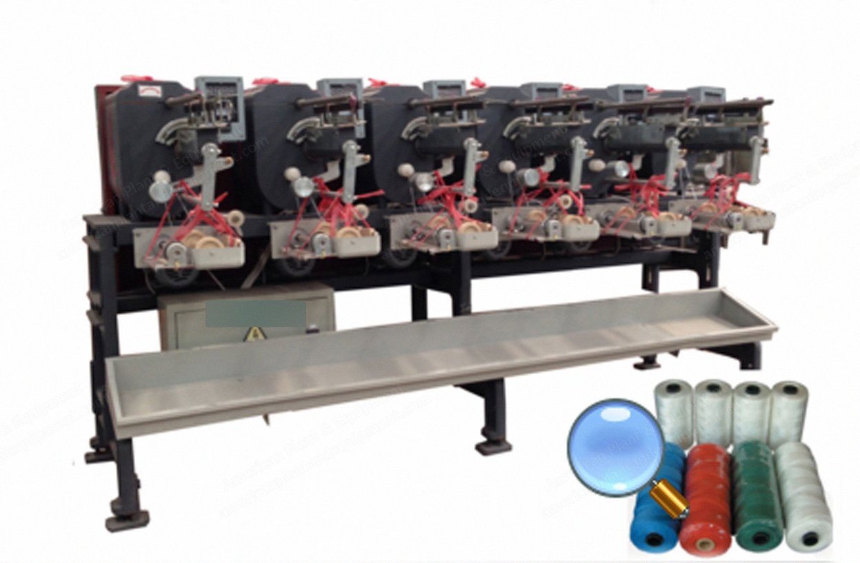 NovaStar, WN306, Multi-Head Spool Winding Machine, 6 Spindles, 2350x800x1250mm
