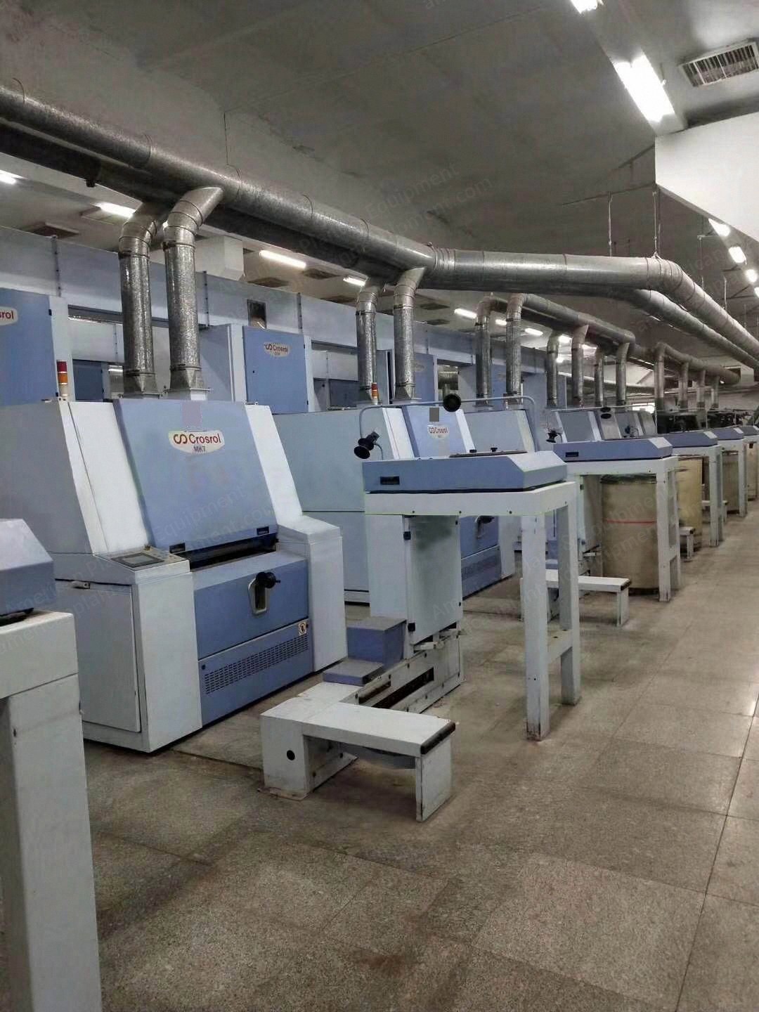 Crosrol, MK7, 2011, Carding Machine with Blow Room Line, 12 Sets, Can Size 600x1100mm
