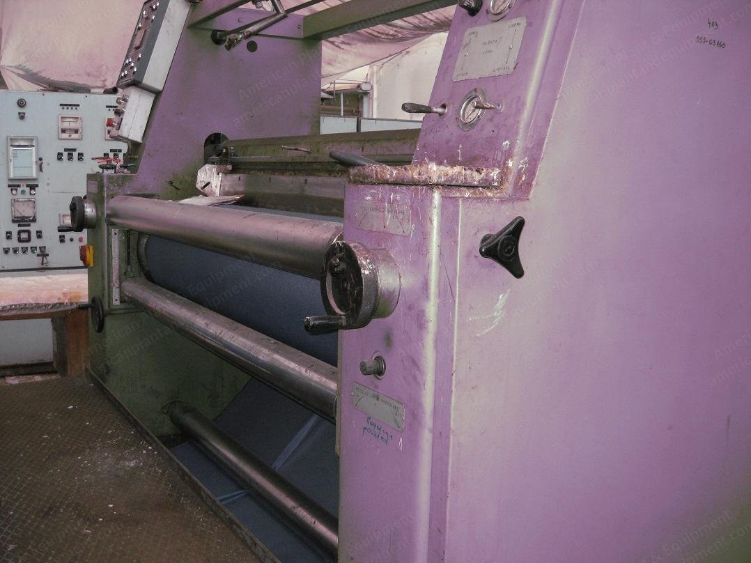 TMT Knife Coating Machine, 1800mm, 1990s, Air Knife Paste Coating, 101L Tank