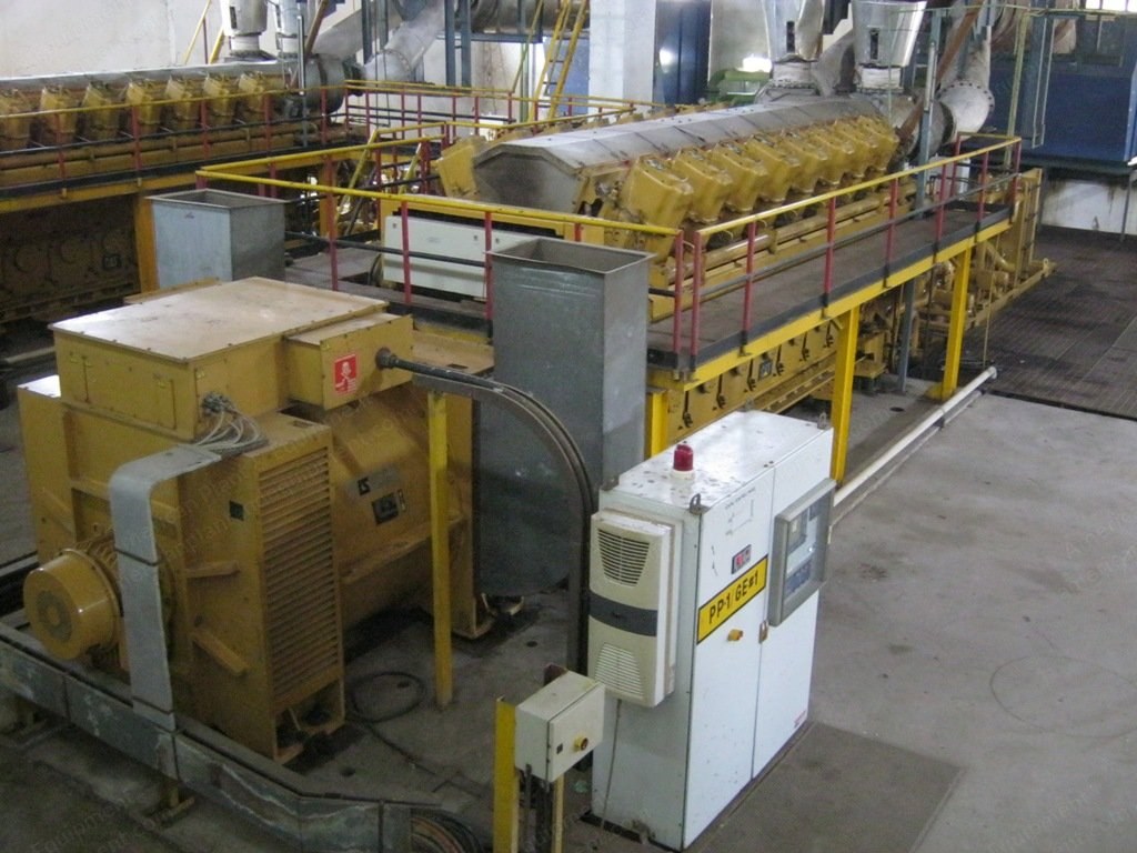 Turbomach, Titan 130, 18.22 MW Power Plant, Natural Gas, with WHR Boiler and Steam TG Sets