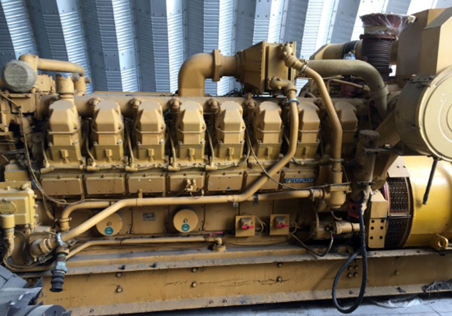 Caterpillar, G3516, Natural Gas Generator, 1000kW, 480V, 1800 RPM, 60Hz