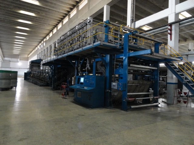 Kusters Benninger, Padsteam Dyeing Range, 1996, 2200mm Fabric Width, Reconditioned 2011