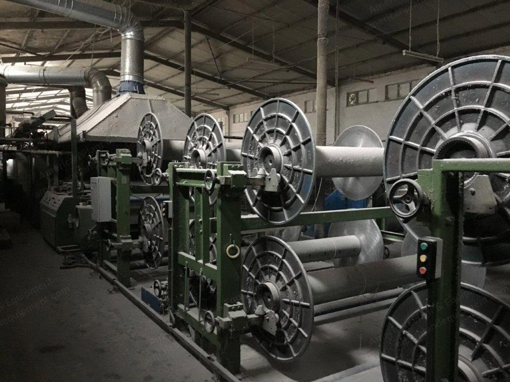 Sucker Muller, W-N, 1987, 4000mm Working Width, 2400mm Cylinder Width, 12 Teflon-Coated Drums