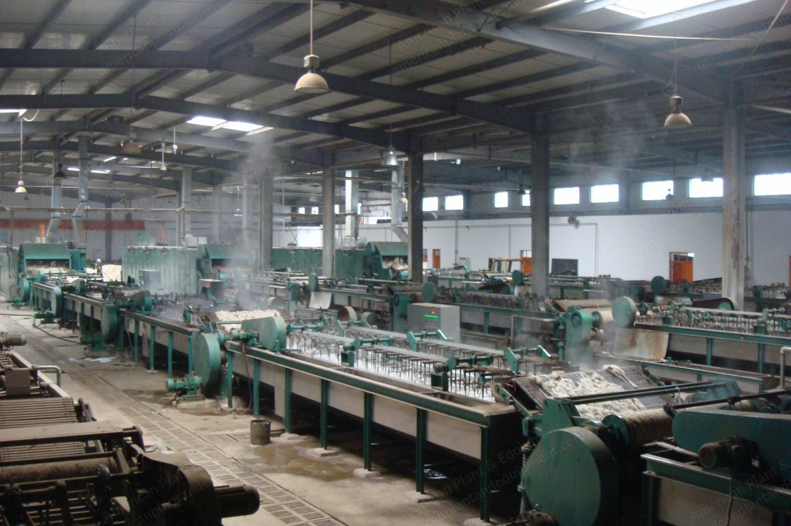 NovaStar, WC107, Combined Raw Wool Washing Machine, 150 to 350 kg/hr, 1520mm Working Width