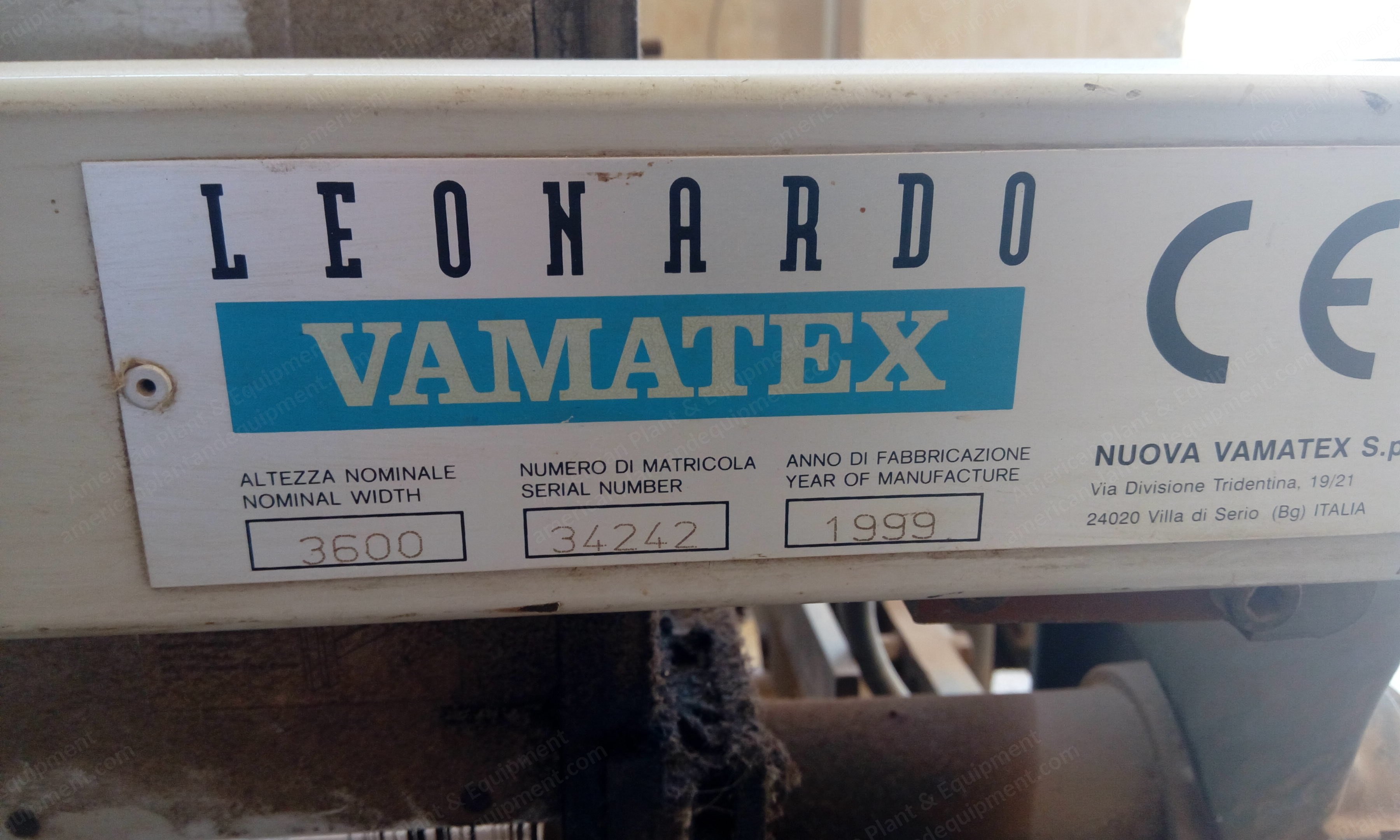 Vamatex, Leonardo, 1999, 3600mm Width, Fimtextile Dobby RD3010, 6 Frames