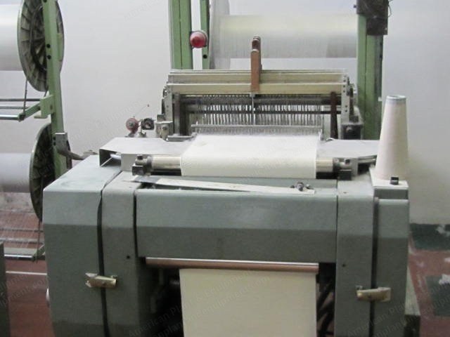 Jakob Muller, NCE 1/365, 1987, Narrow Fabric Loom, Mudata Computer, 12 Harness Frames