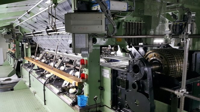 Liba, Double Raschel Shoe Mesh Fabric Production Machines, 130" Width, 22E Gauge, 6 Bars