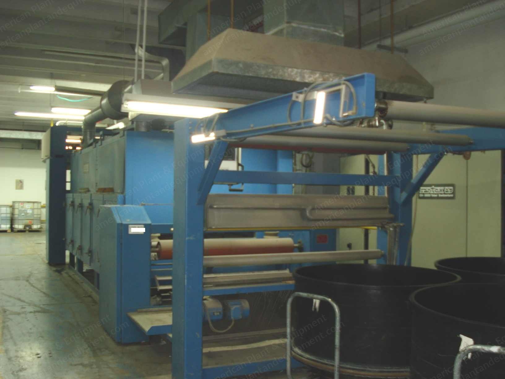 Santex, Santa Set 140, 1999, Heat Setting Machine, 1.4m Working Width, 2 Fields, Oil Heated