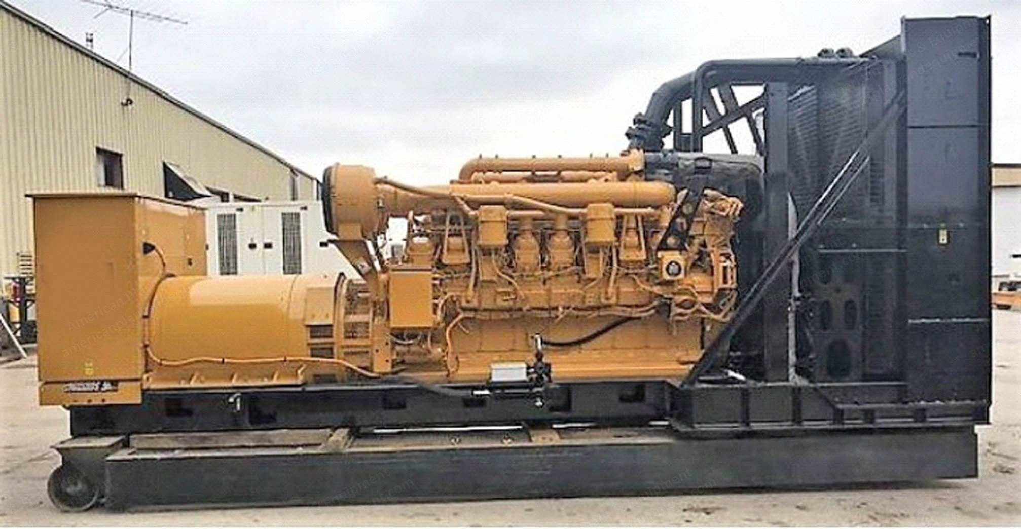 Caterpillar, 3516C HD, 2010, 2250 kW, 60 Hz, 480V, Diesel Generator Set