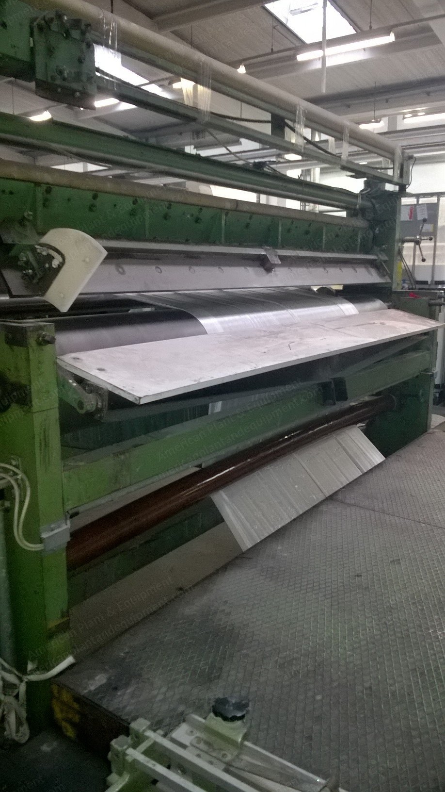 Bruckner Coating Line, 1973, 2800mm Working Width, 7 Fields, Steam Heated