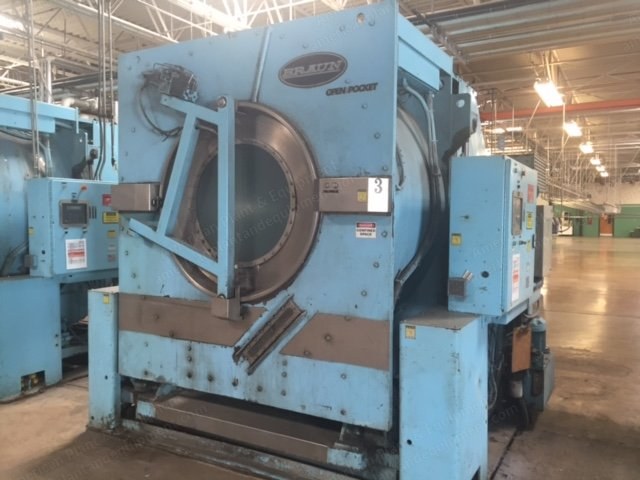 Braun, Washer-Extractors and Gas Dryers, 600 lbs Capacity