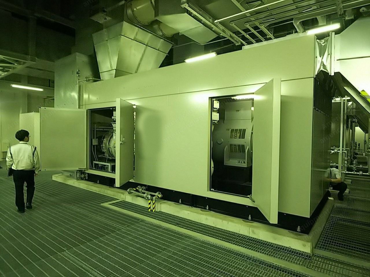Kawasaki, PU4000B-ER, 2008, Gas Turbine Power Plant, 51.2MW, 60Hz, 16 x 3.2MW