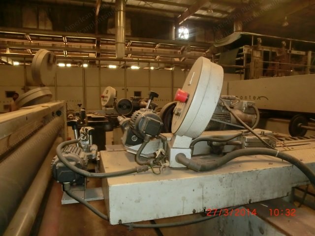 Monforts Stenter Machine, 2005, 3200mm Working Width, Pin Clip, 8 Chambers