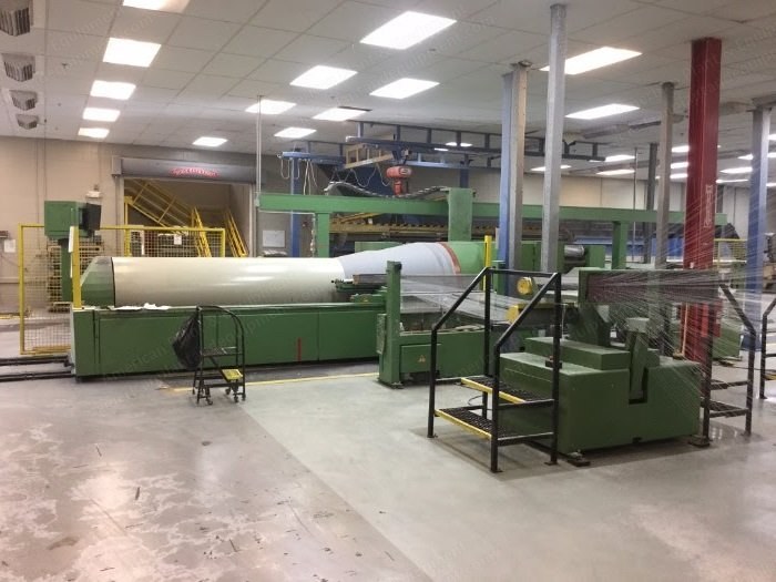 Karl Mayer, BOM-3400, 2002, Sectional Warper, 3400mm Width, 2x 450 Position Creels