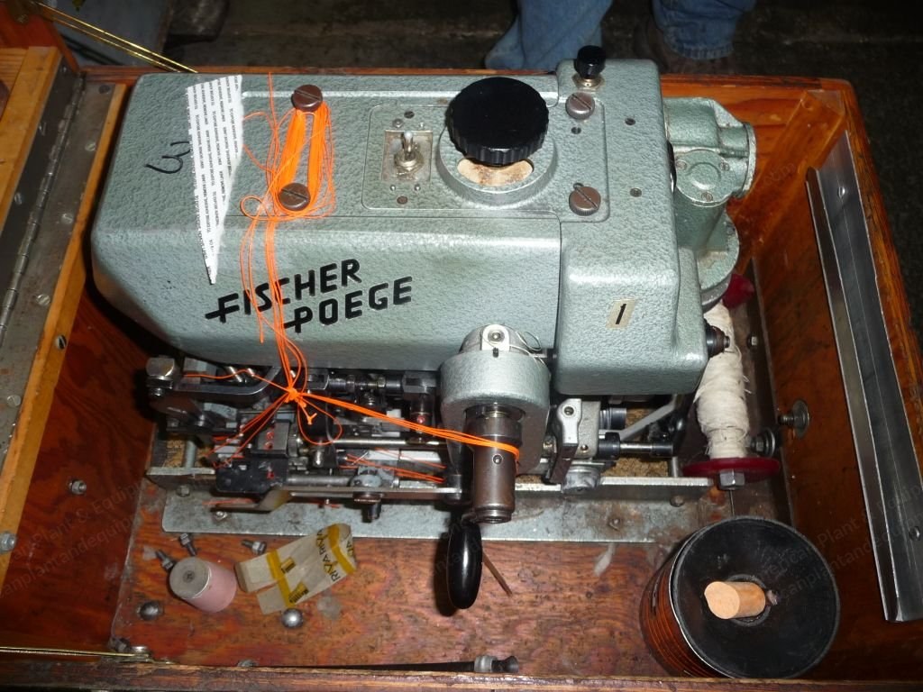Fisher Poege, Warp Tying-In Machine, 80" Width, with Stands