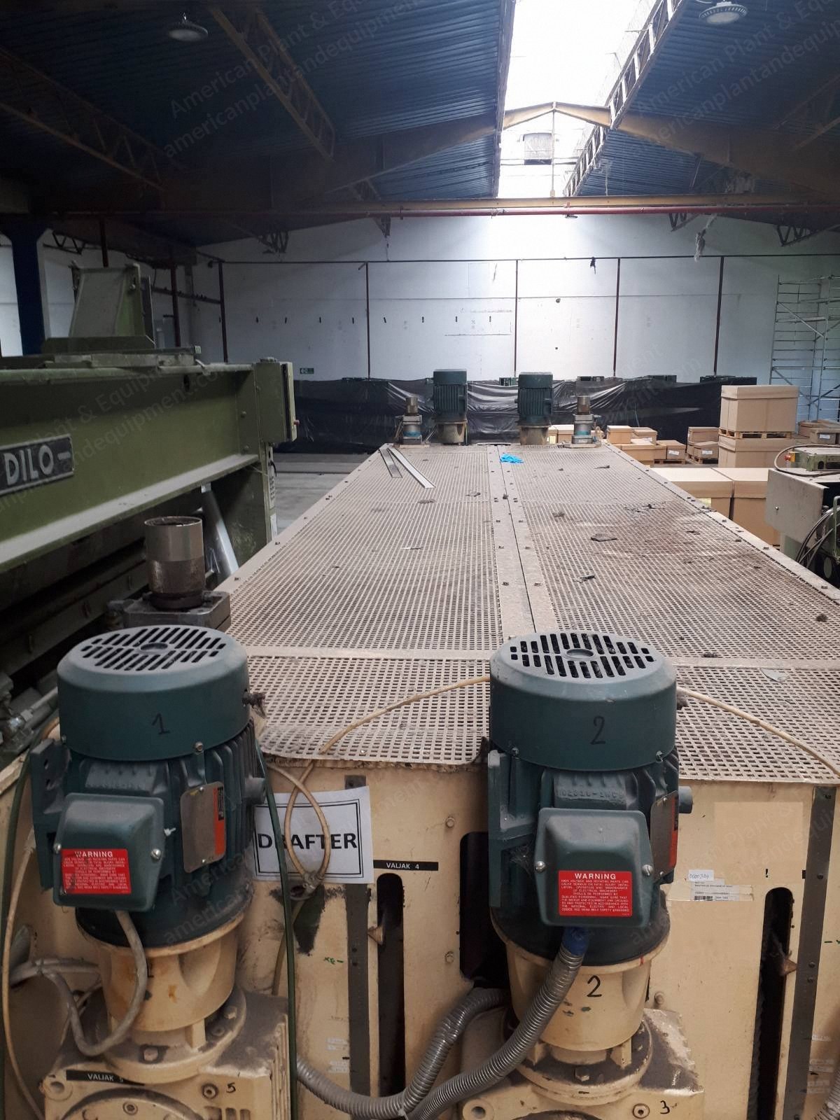 Dilo, VE 45, 1984, Working Width 4500mm, 7 Rollers