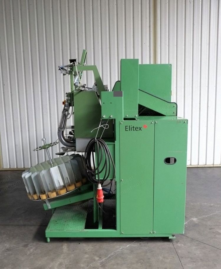 Elitex, RC5-R1-U/EW, 1998, 1 Position, 5" Cone Length, with Knotter and 20-Bobbin Carrousel