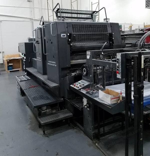 Heidelberg, SM1027P, 1990, 2 Colors, 720x1020mm Offset Press