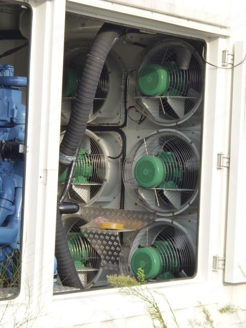 MTU, 12V4000G21R, 2011, 1 MW, 50 Hz, Containerized Diesel Generator Set