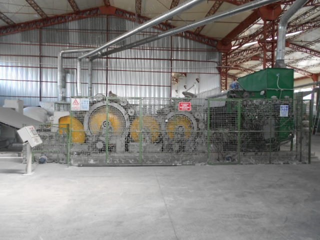 Polyester Wadding Spraybonding Line, 150 kg/h, 2500mm Carding Width, with Elteksmak Oven