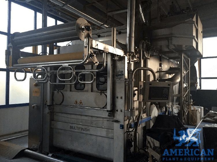 Flainox, Multifinish Jumbo-J 3C, 2004, 3 Channels, Fabric Cord Processing Machine