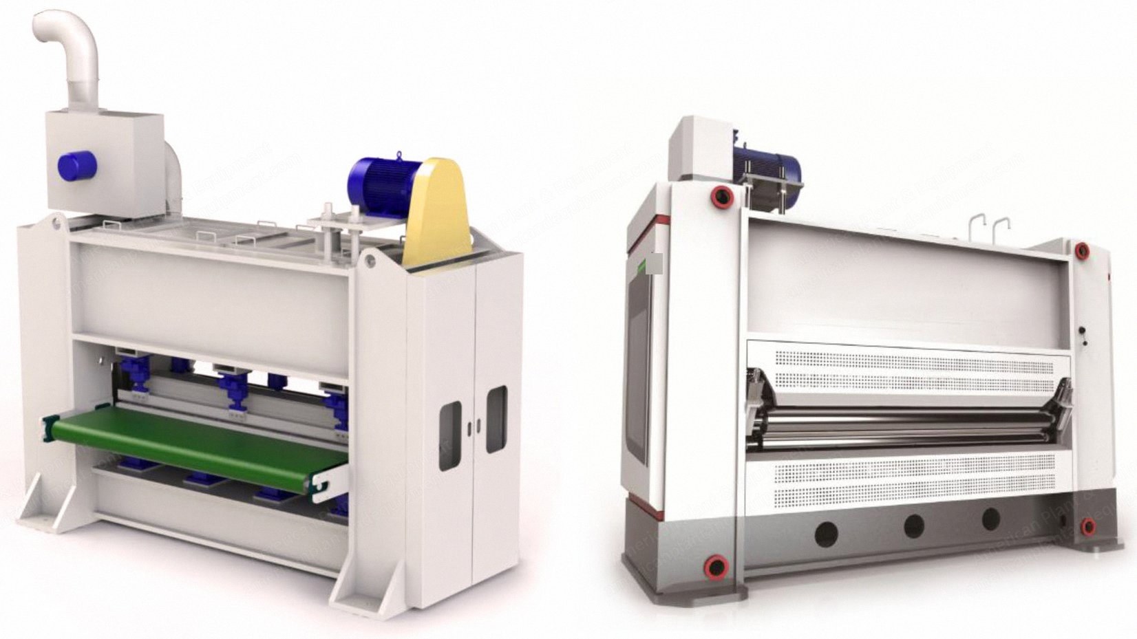 NovaStar, NN153, High Speed Double Shaft Double Board Main Needle Loom, Working Width 1000mm, Needle Stroke 30mm, 1200 RPM