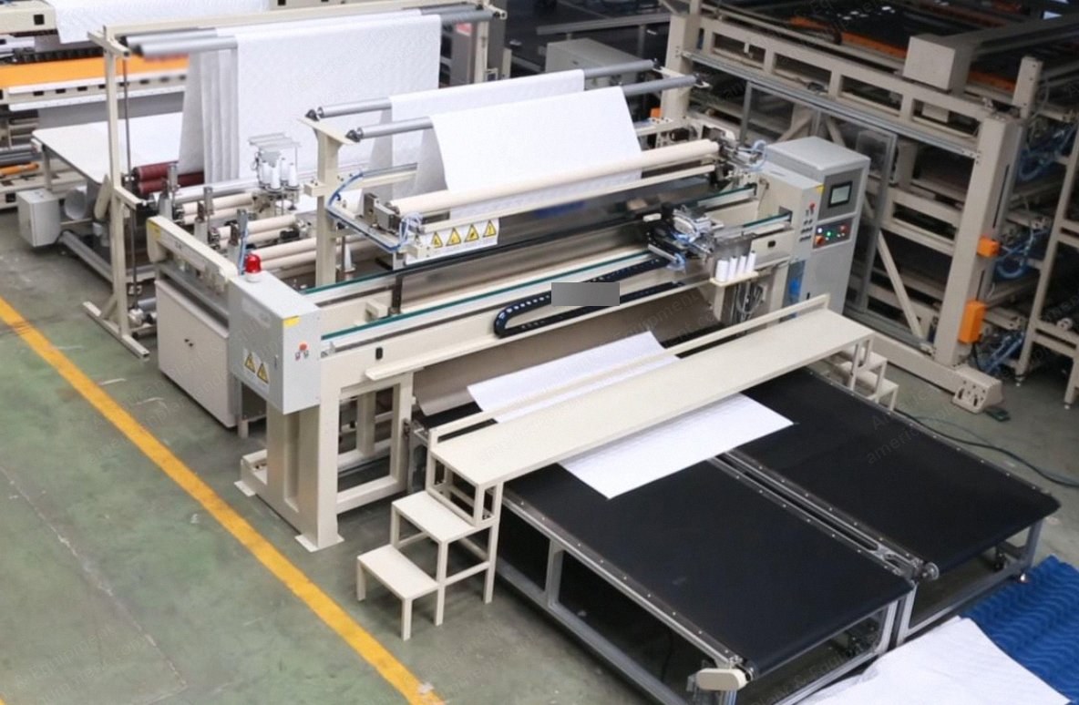 NovaStar, MB241, Automatic 4-Side Edge Sewing Line, Width 1500-2800mm, Length 1200-3000mm, 380V