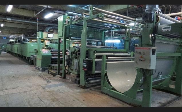 Artos, Stenter Frame, 7 Chambers, 2000mm, Gas Heated, Pin & Clip Chain
