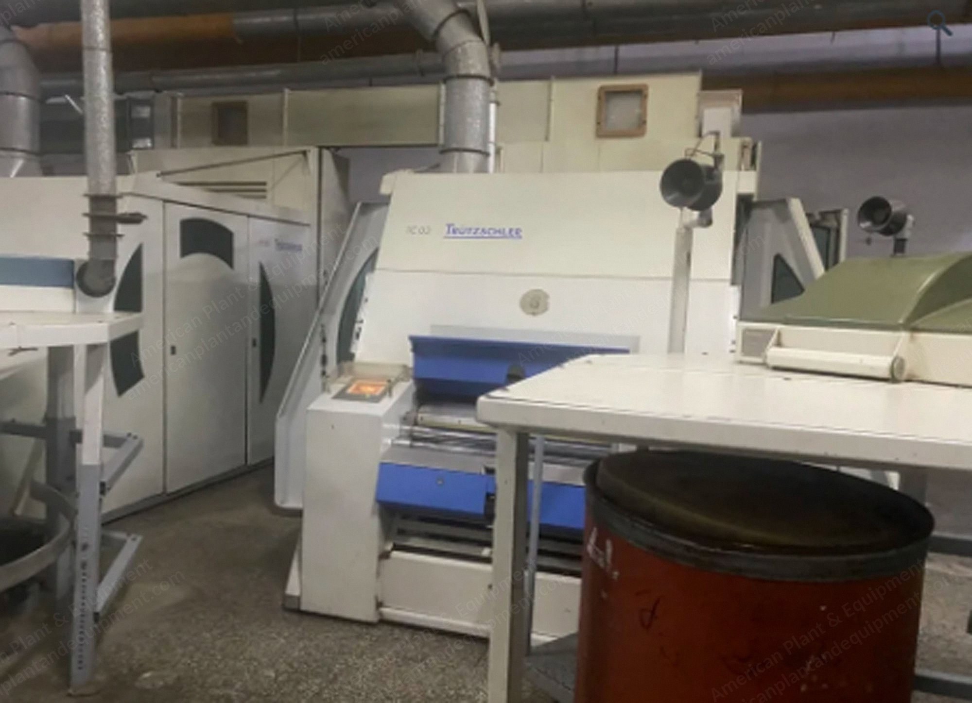 Trutzschler, TC03, 2004, Carding Machine, Chute Feed, Auto Can Changer, 600mm Coiler Diameter