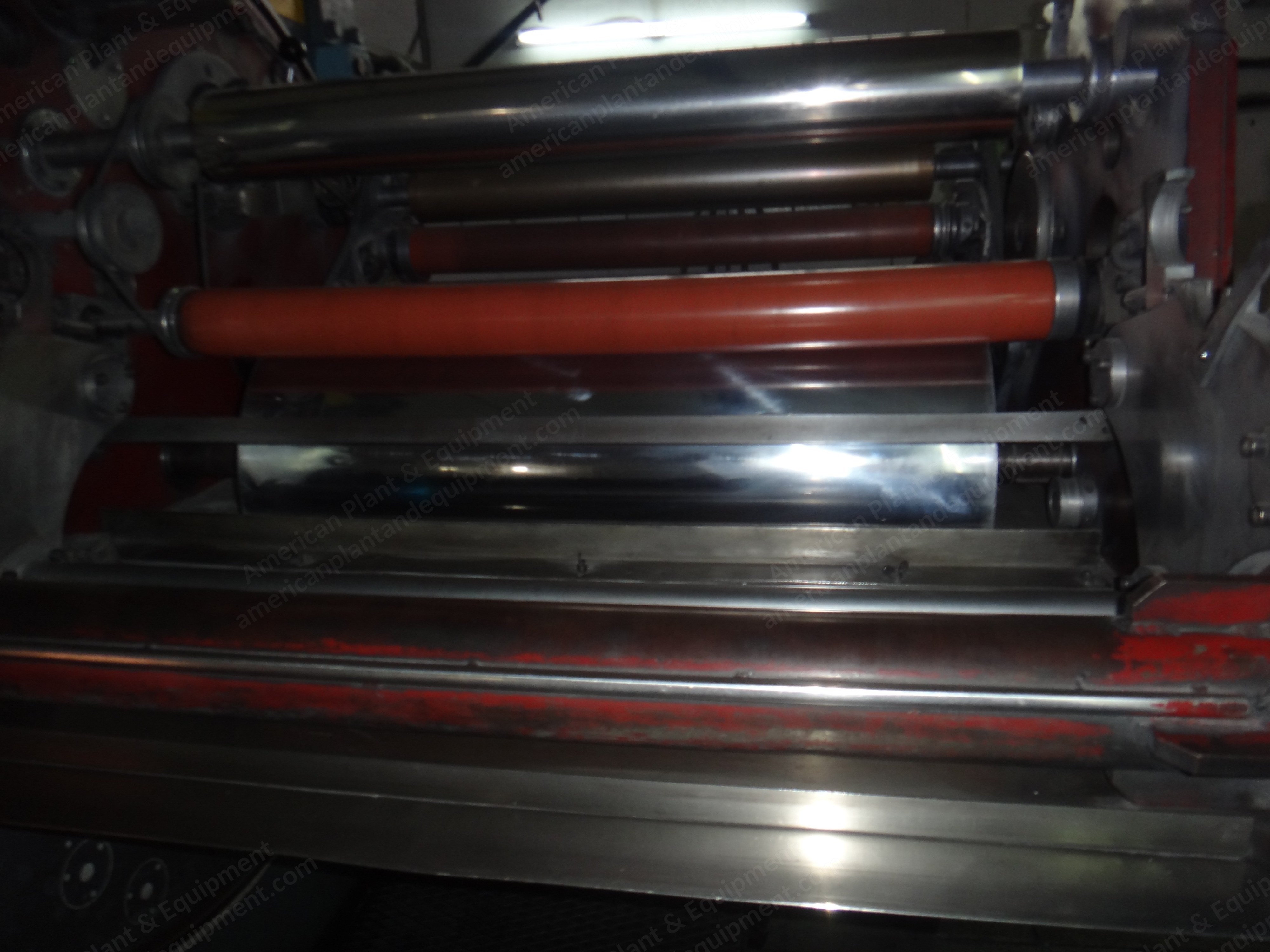 Leybold Metalizer, 800mm, 1990, Yarn Grade Metallizing, PET 12-25 Micron