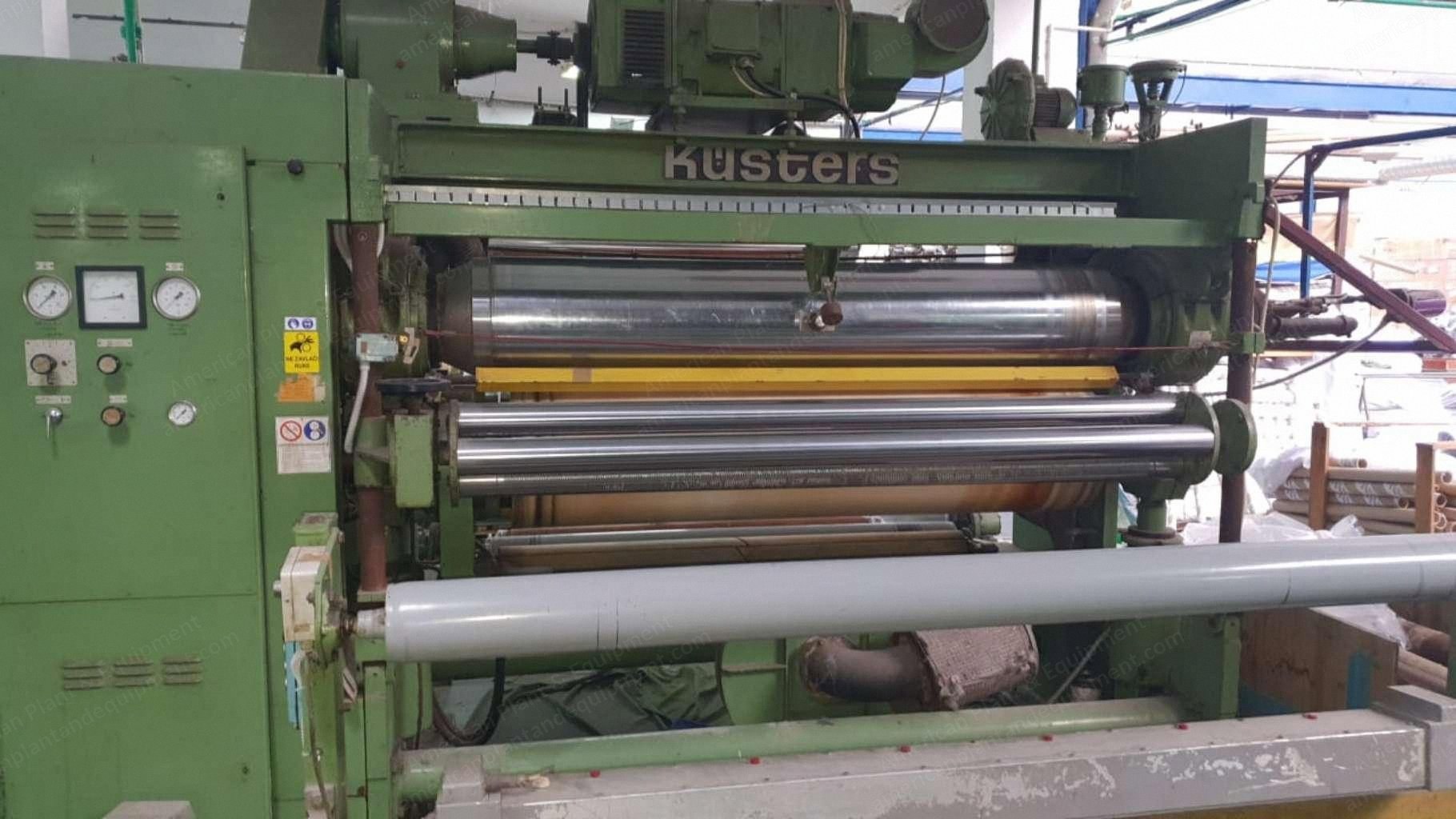 Kusters, 212.50-1800, 1982, Calender for Woven, 1850mm Roller Width, 2 Bowls, Gas Heated