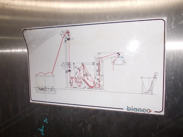 Bianco Double Squeezer Padder, 2012, 1400mm Working Width, Slitter, Chemical Tank