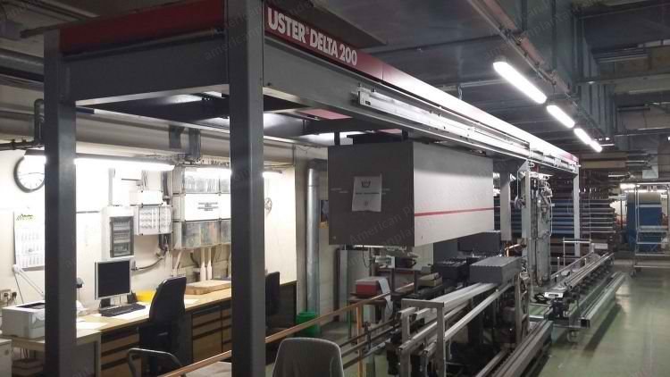 Uster Zellweger, Delta 200, 1992, 1900mm to 4000mm Working Width, 16 Heald Frames, 6 Dropper Bars
