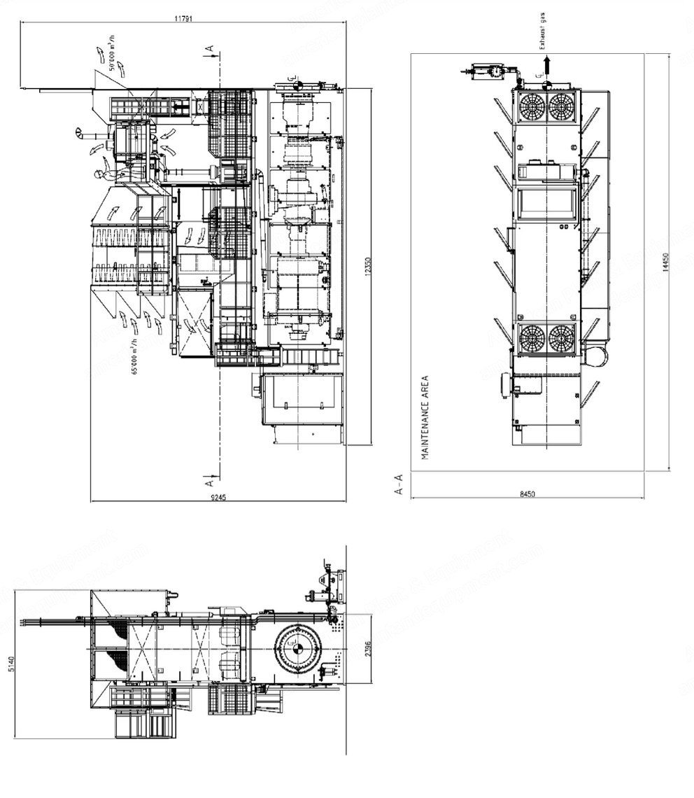 Solar Turbines, Taurus 60, 5.5 MW, Natural Gas Turbine Generator Set, 50/60 Hz, with HRSG and WHRU